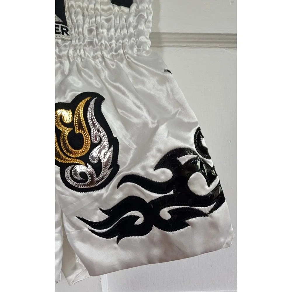 ANOTHERBOXER Men's M letters‎ pattern embroidery high waist shorts drawstring